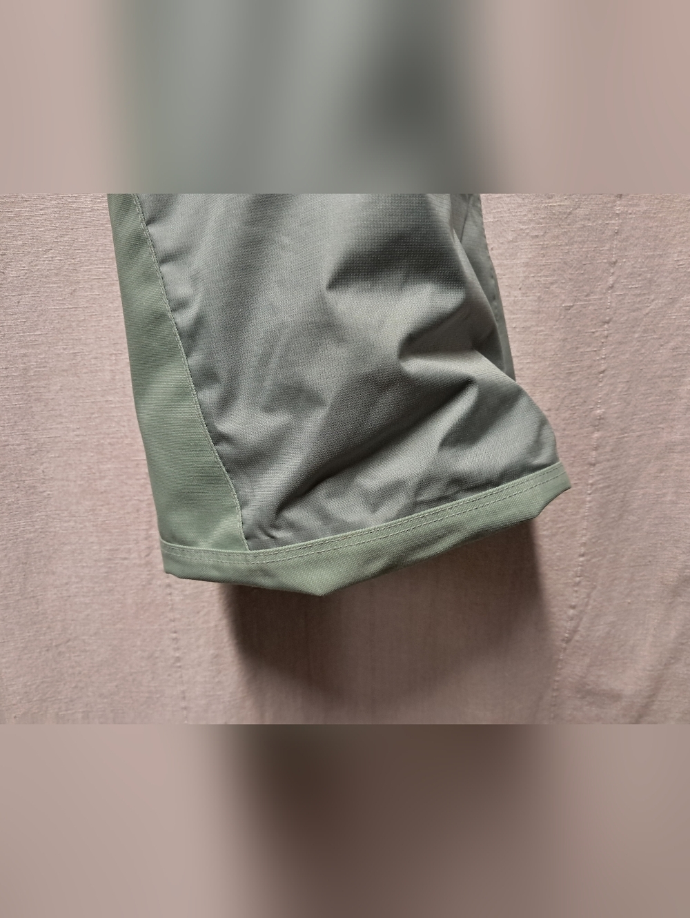 The North Face Kids' Mint Green Raincoat with Pink Lining - Picture 4 of 15